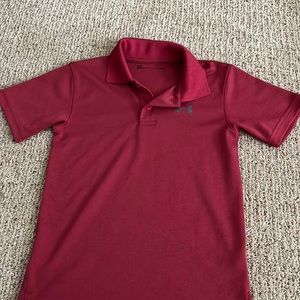 Boys - size 7 - Under Armour Polo